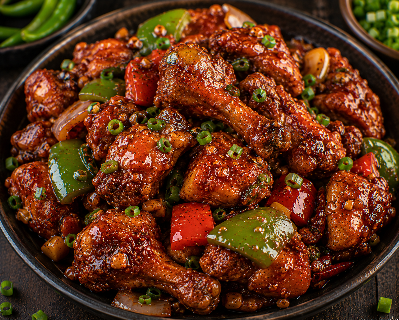 Chili chicken bone