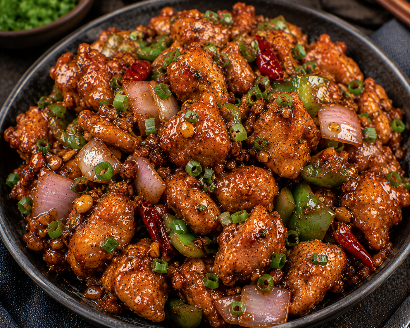 Chicken Manchurian dry