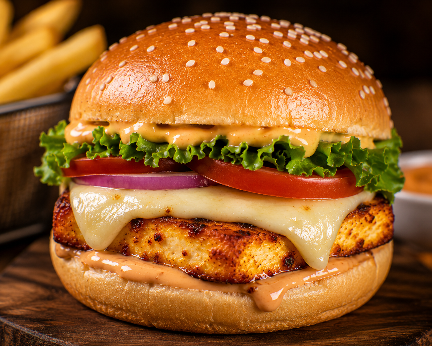 Paneer cheese burger