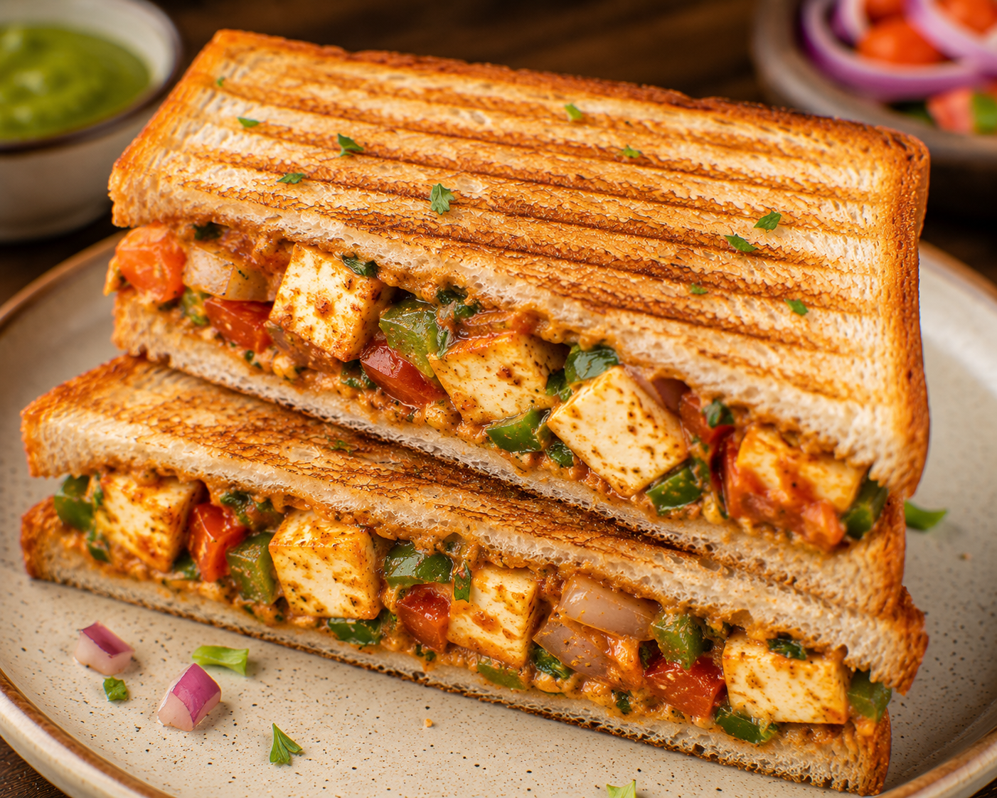 Paneer sandwich