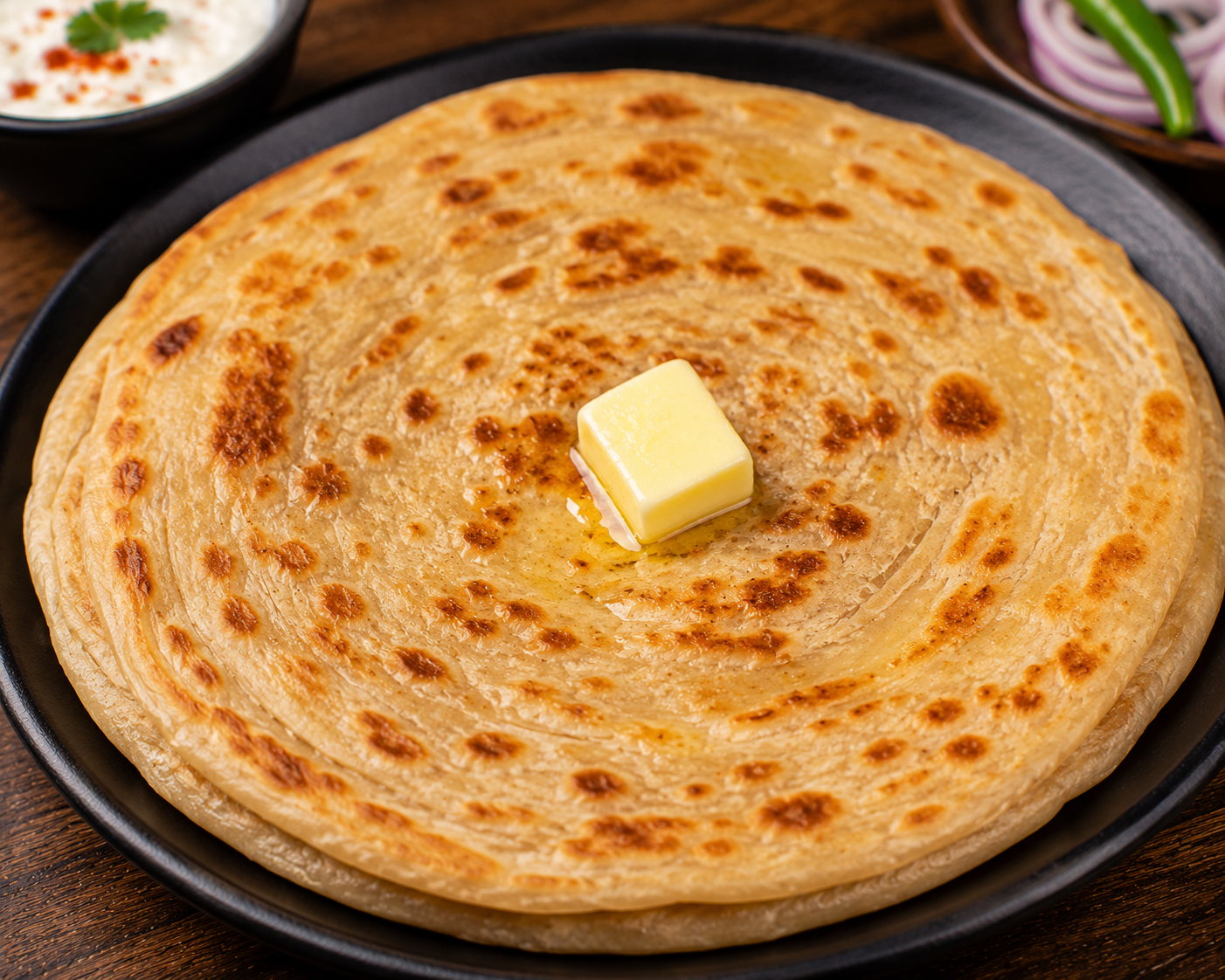 Plain paratha (2 pcs)