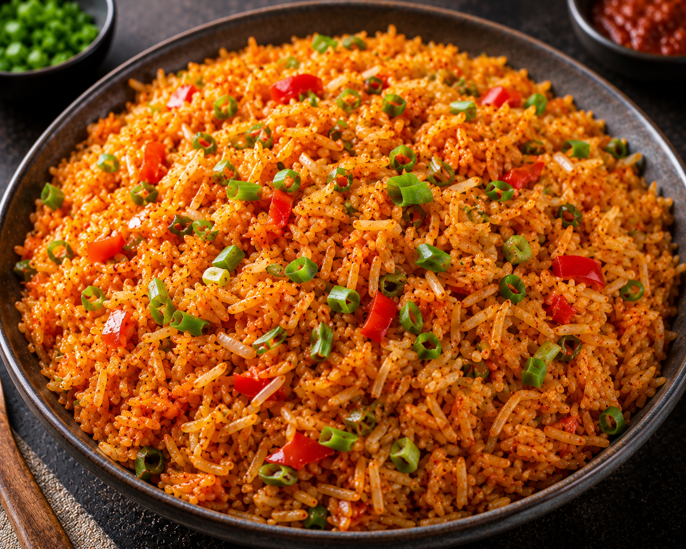 Schezwan rice