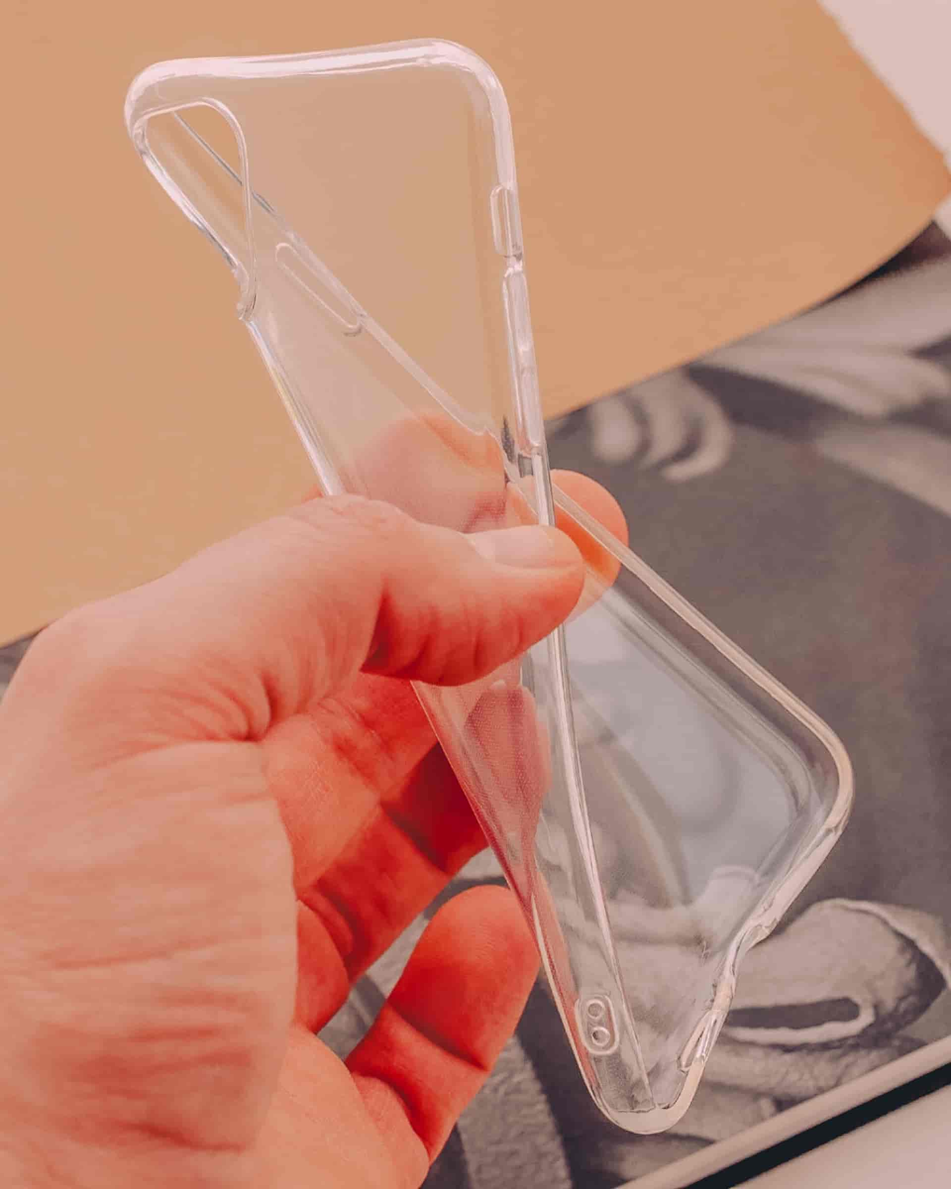 Clear phone case printed by YPH Studio