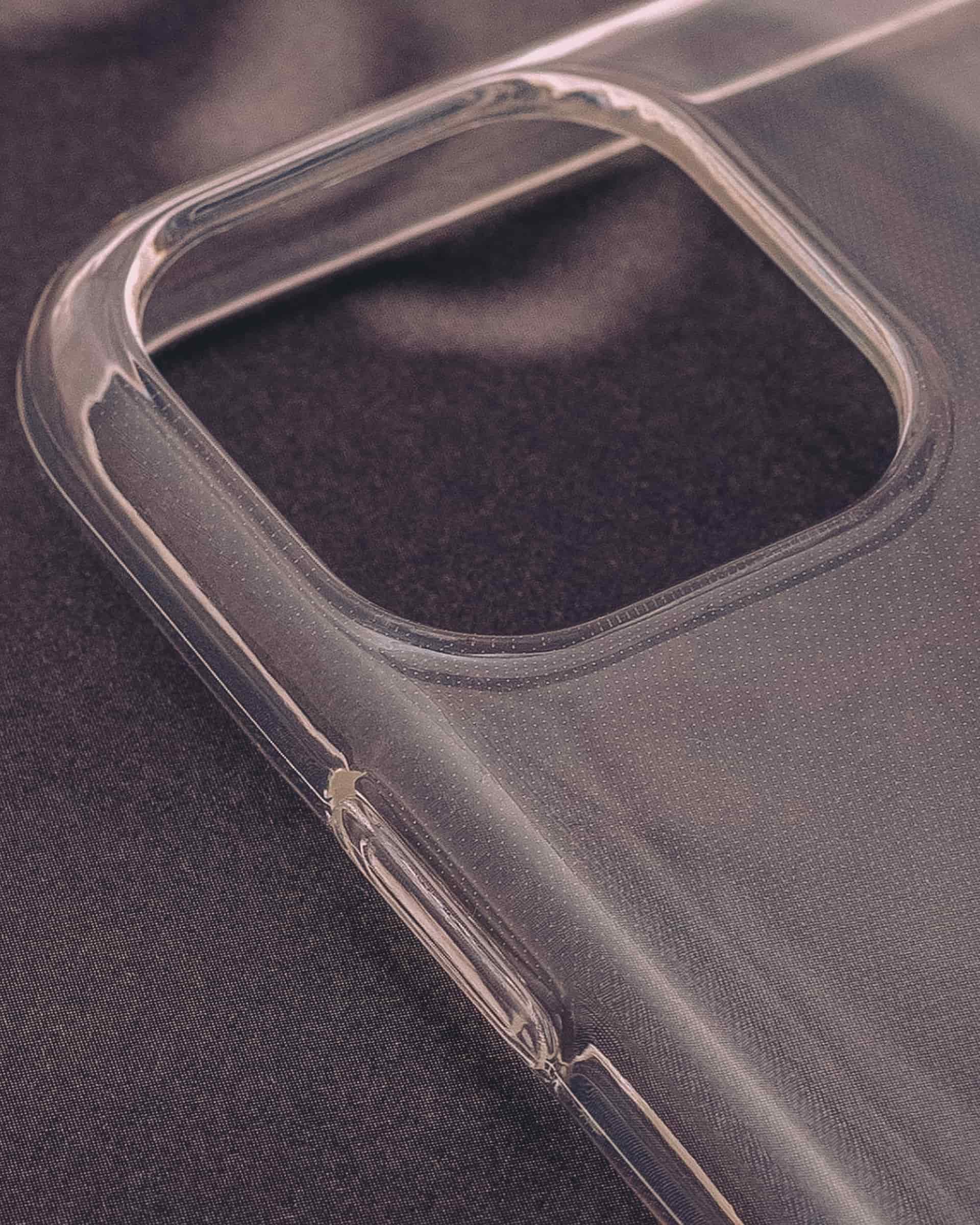 Clear phone case printed by YPH Studio