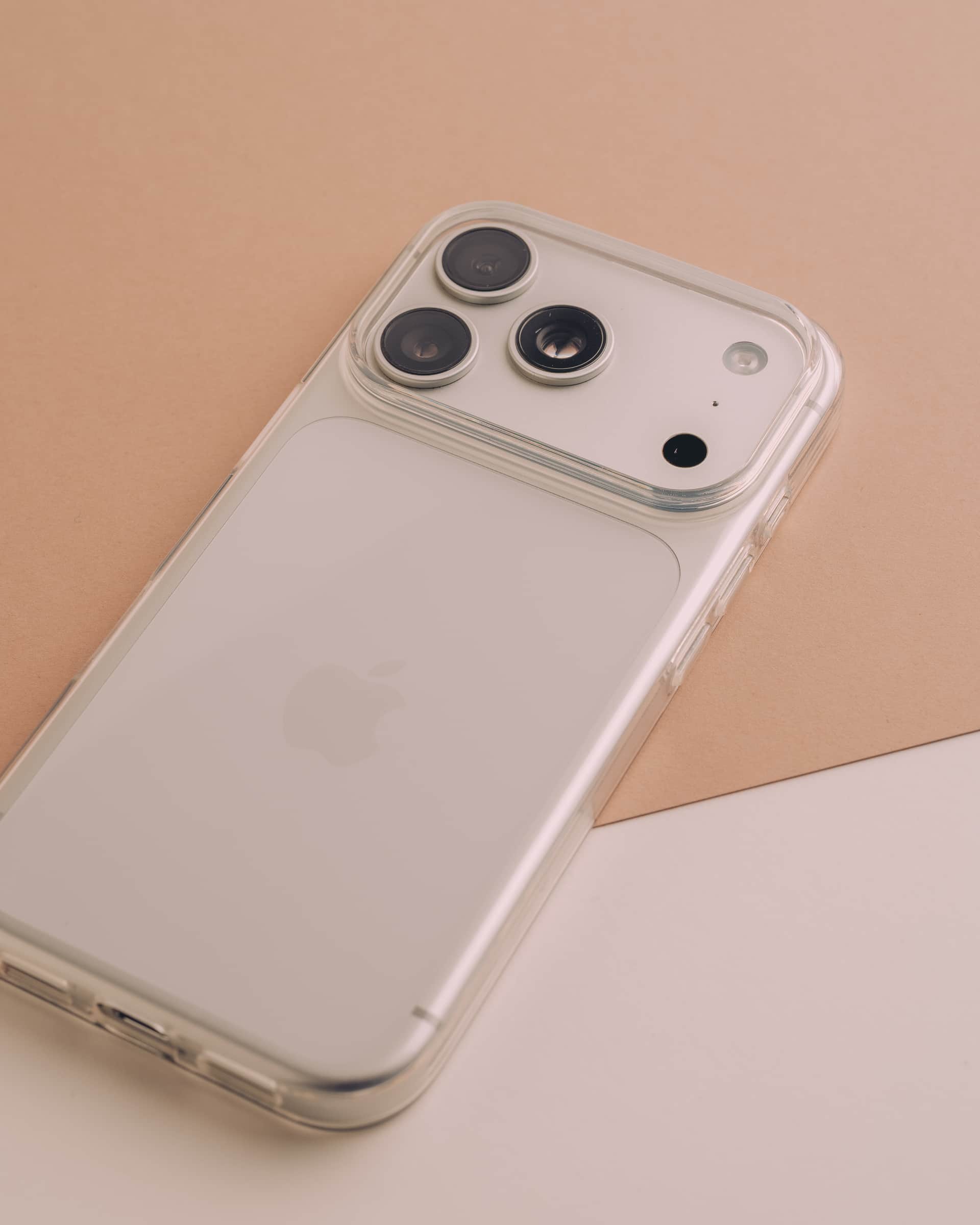 Clear phone case printed by YPH Studio