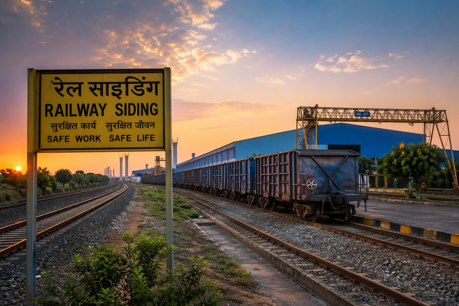 Vertical Railway Siding