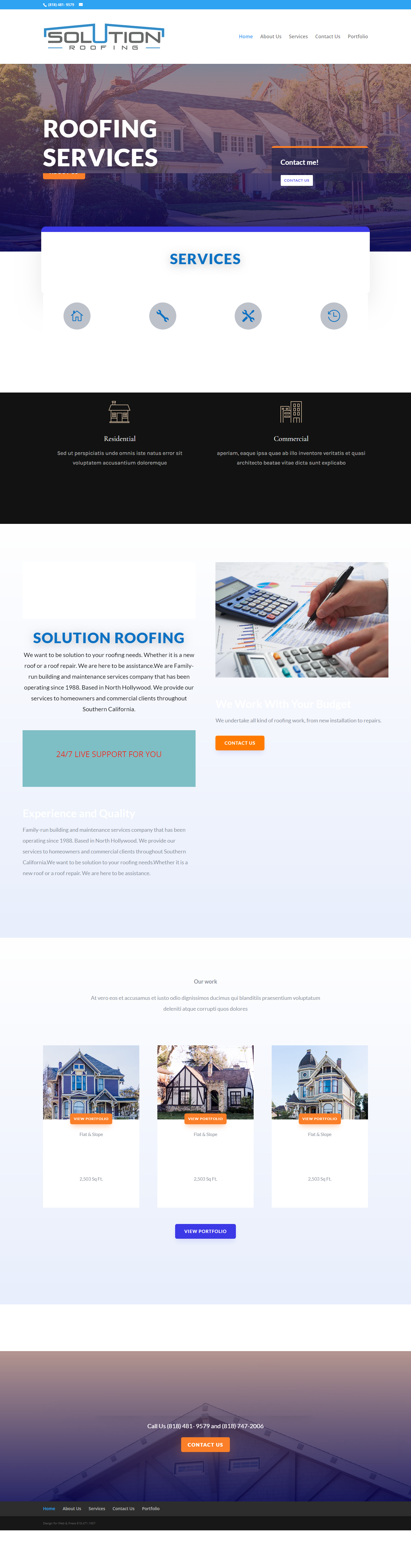 Roofing solutions