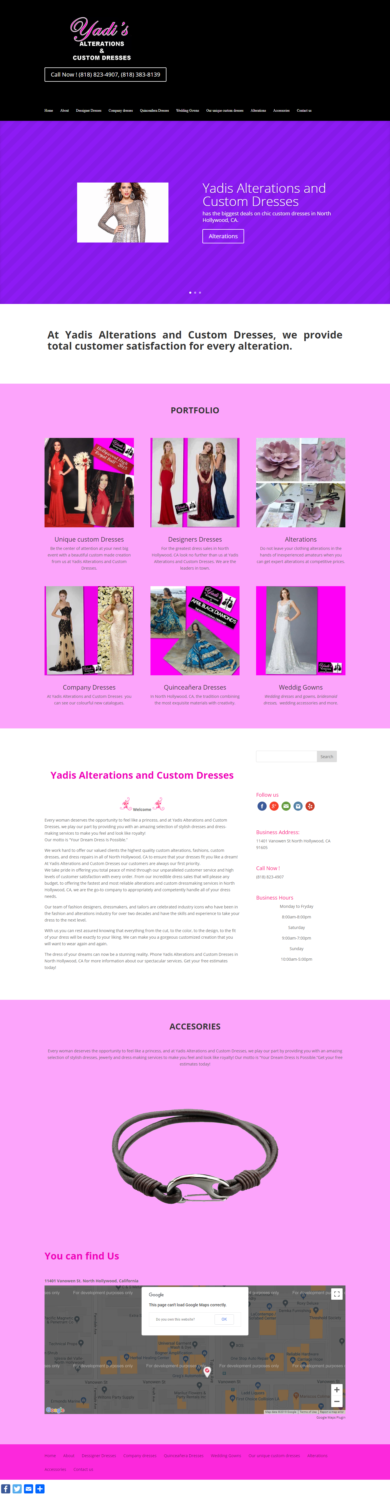 Yadis alterations