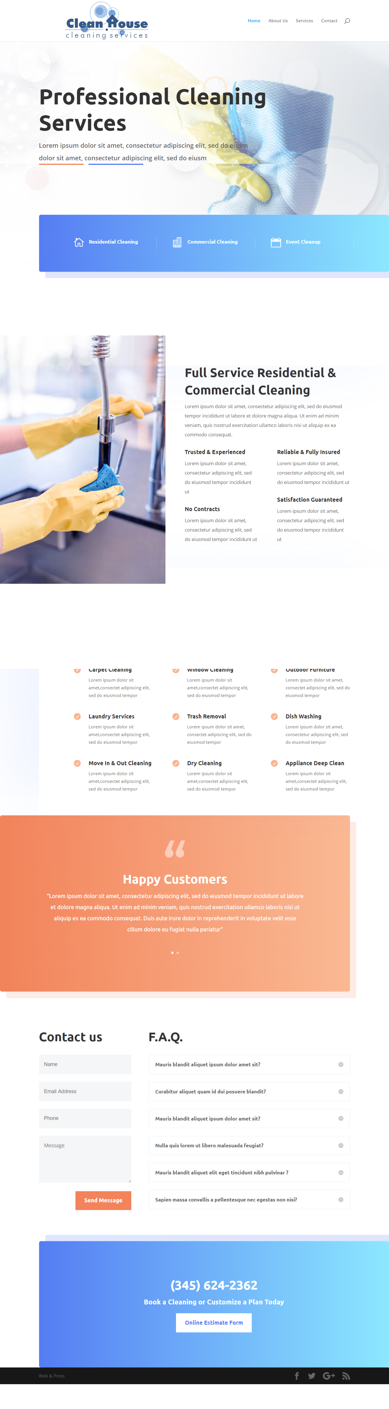 Cleaning services