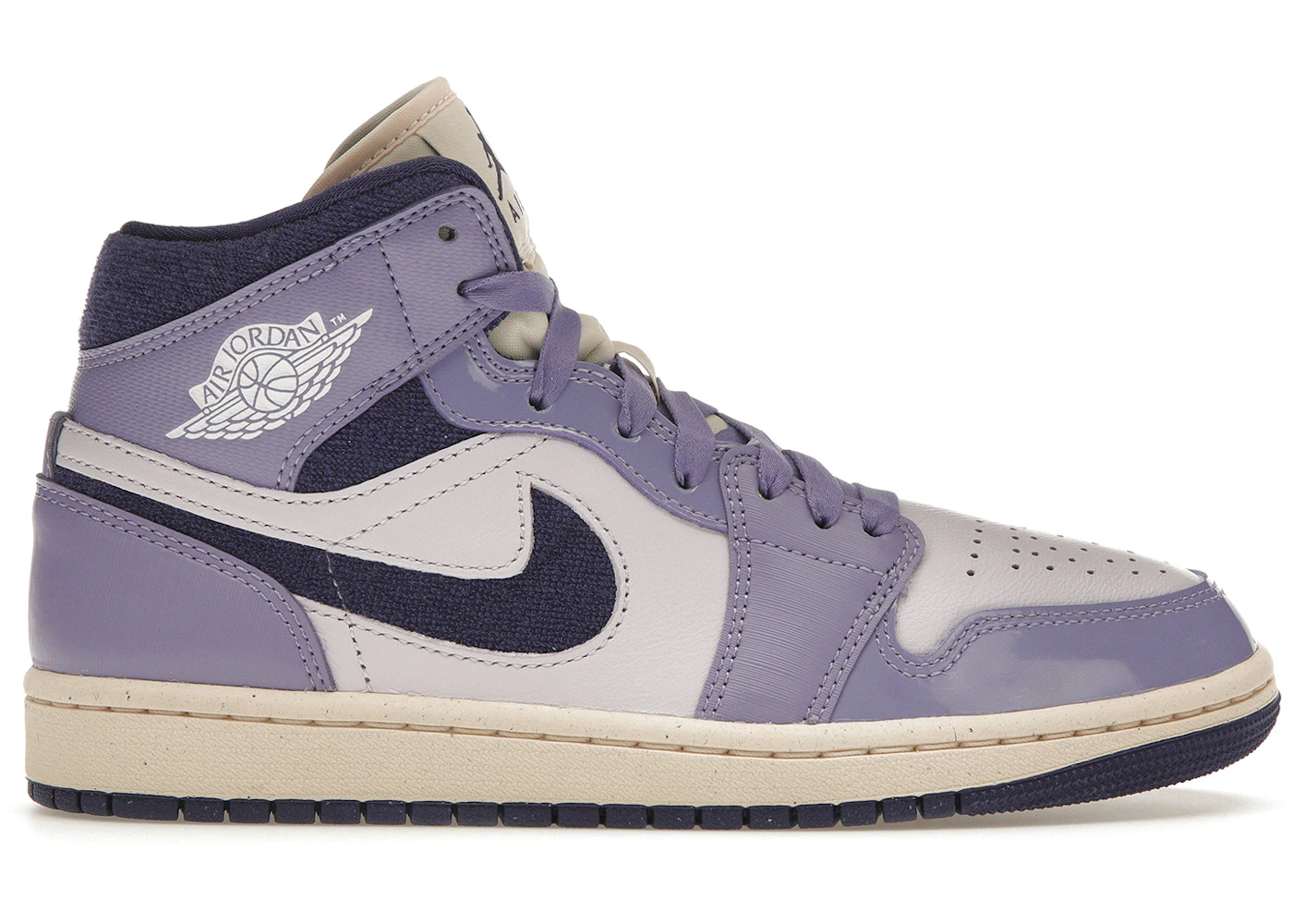 Jordan 1 Mid SE Chenille Sky J Light Purple (Women's)