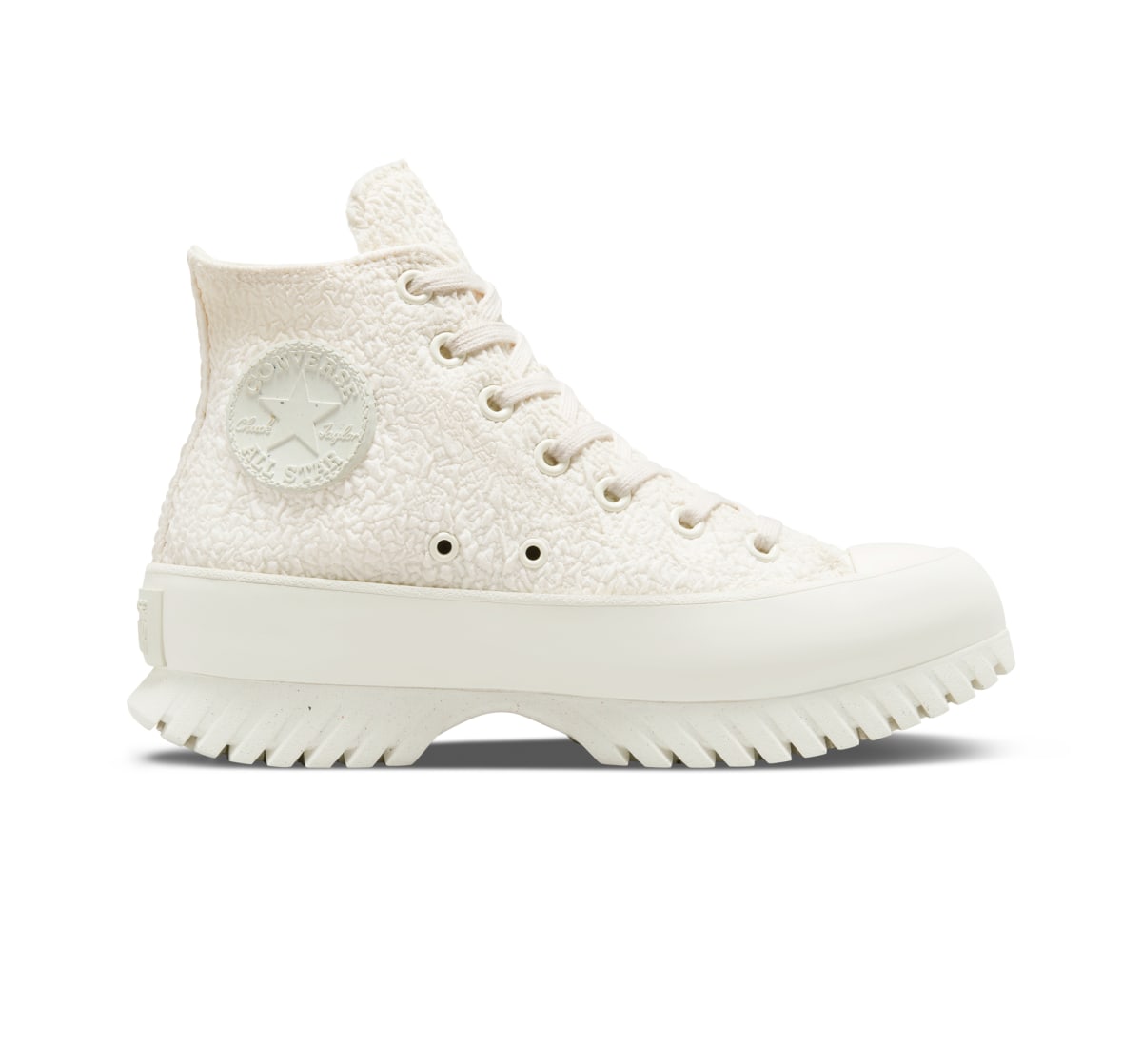 Converse Chuck Taylor All Star Lugged 2.0 Jacquard "Egret / Egret / Black"