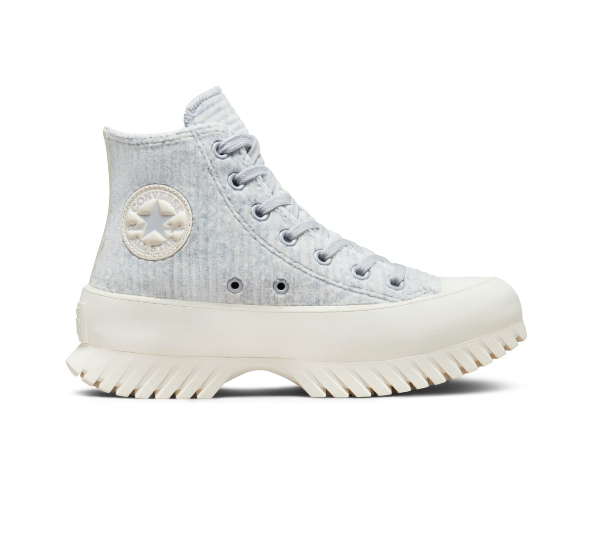 Converse Chuck Taylor All Star Lugged 2.0 Velour "Gravel / Egret / Egret"
