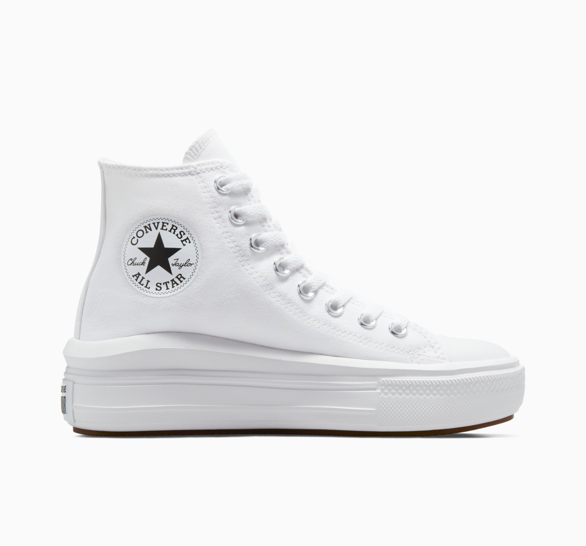 Converse Chuck Taylor All Star Move Platform "White / Natural Ivory / Black"