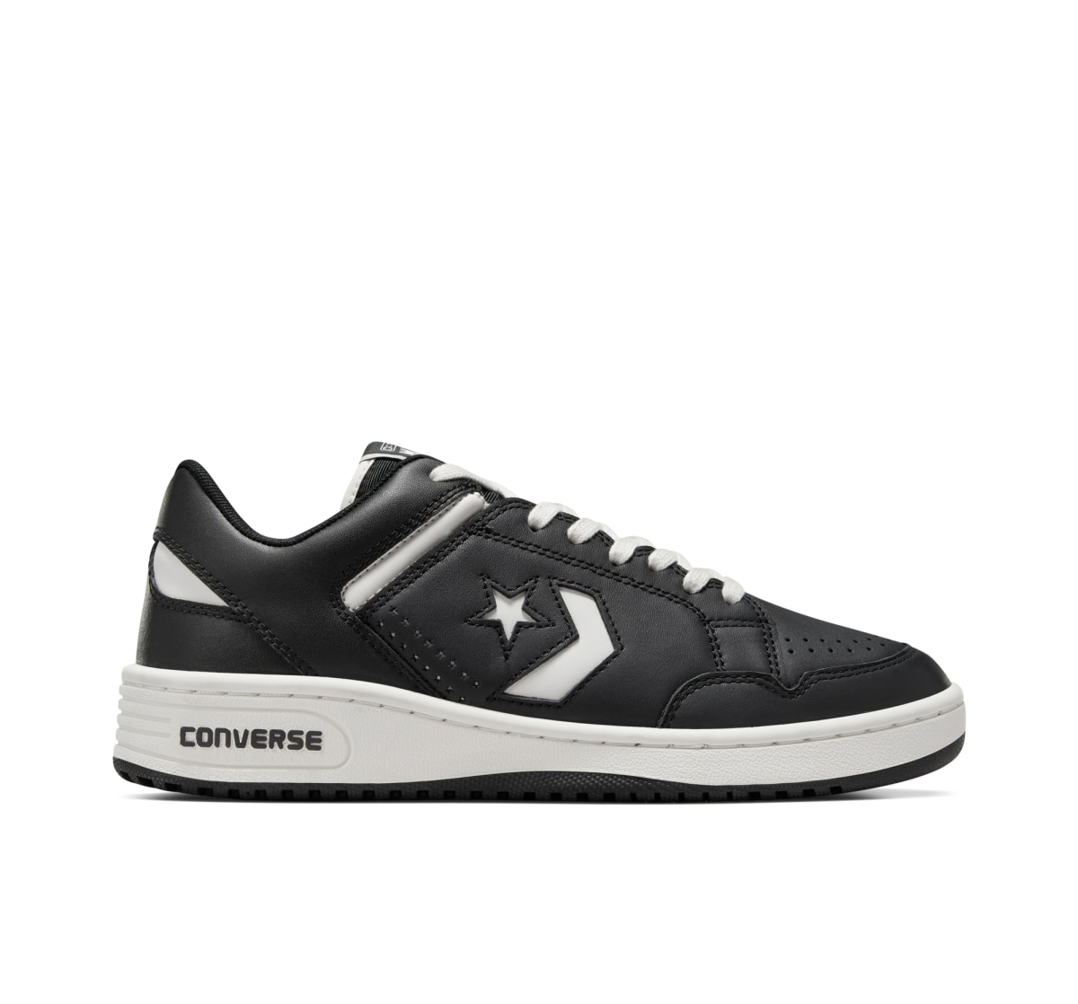 Converse Weapon Leather "Black / Black / White"