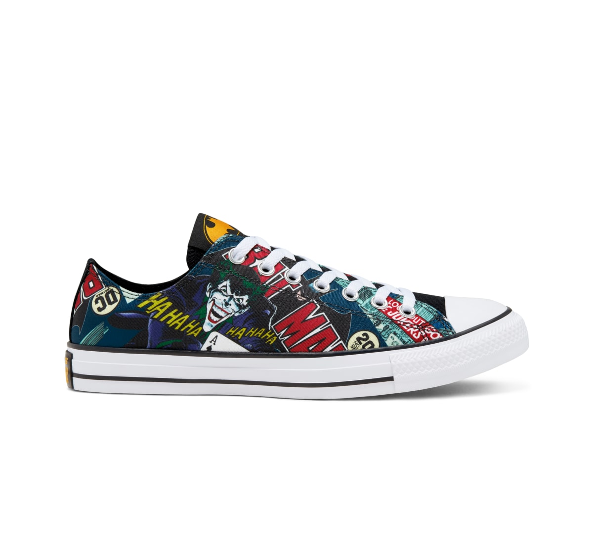 Converse x Batman Chuck Taylor All Star "Batman/Joker comic print"