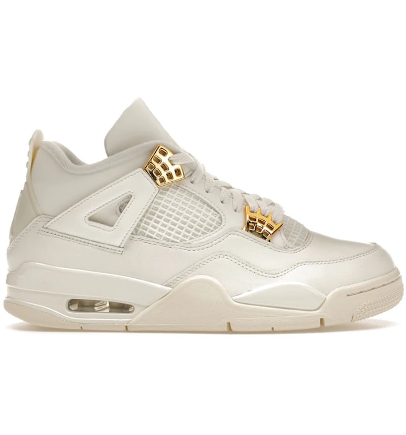Jordan 4 Retro Metallic Gold (Women's)
