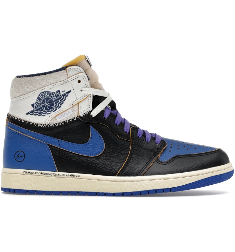 Jordan 1 Retro High OG SP Fragment x Union LA Sport Royal
