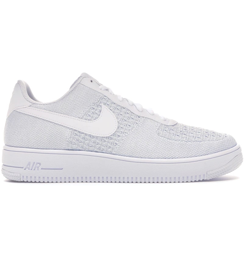Nike Air Force 1 Flyknit 2 White Pure Platinum