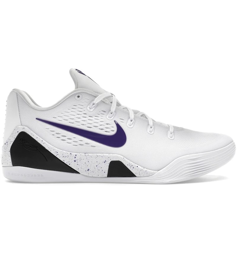Nike Kobe 9 Elite Low EM Protro White Court Purple