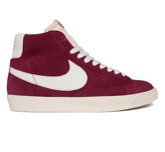 Nike Blazer Mid PRM VNTG 'Burgundy'