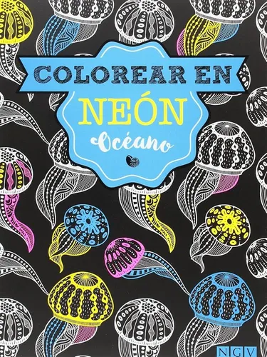 Colorear en neón. Océano