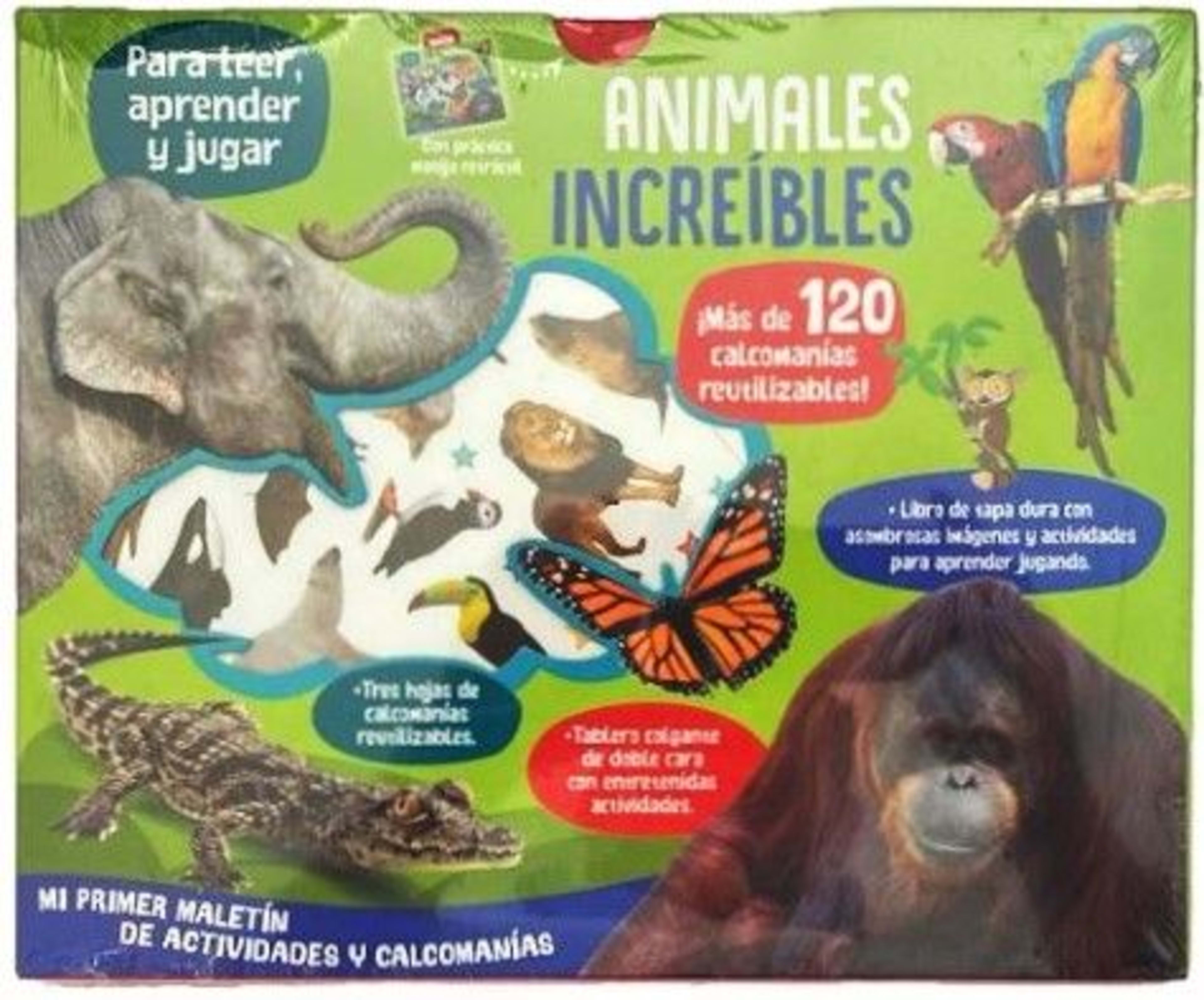 Animales increíbles. Calcomanías