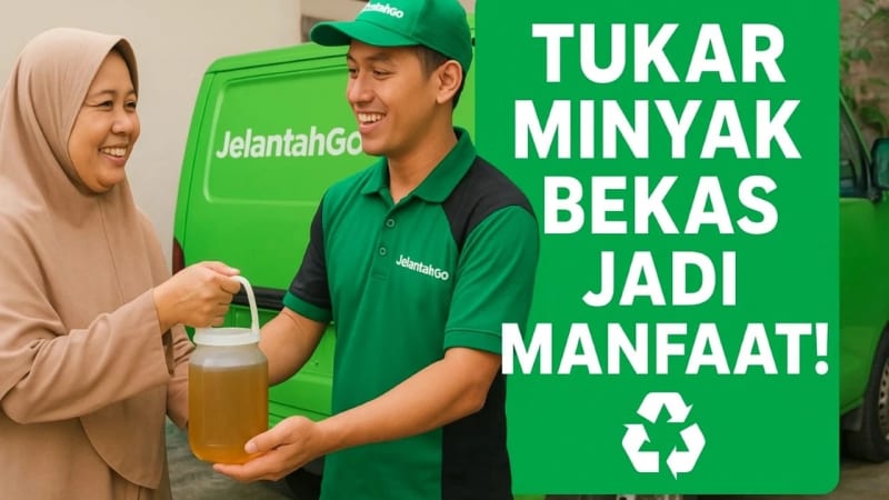 Thumbnail video cara kerja JelantahGO: penjemputan minyak jelantah gratis dan bayar tunai