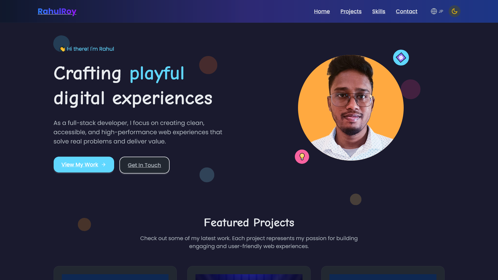 GitHub - RahulRoyBXT/rahul-roy-portfolio: Software developer portfolio ...