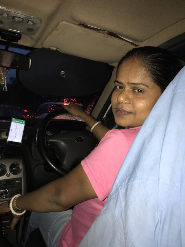 Pink Taxi safety - KashiTaxi driver