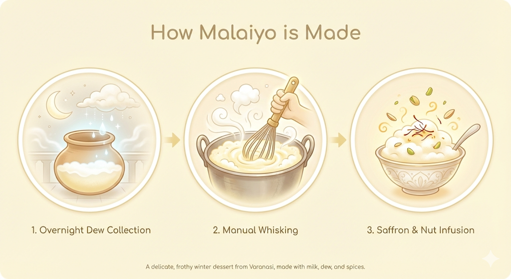 How Malaiyo is Made Infographic
