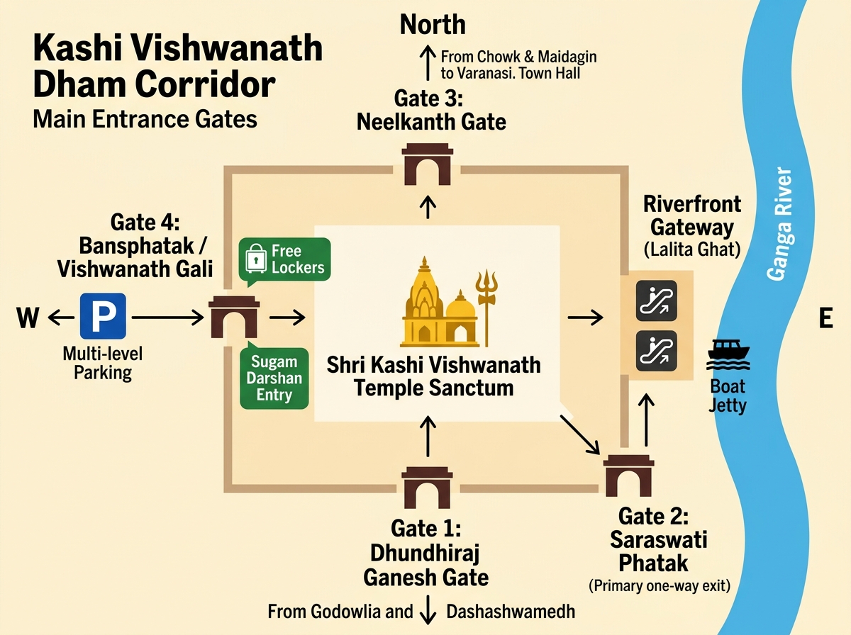 Kashi Vishwanath Sugam Darshan Price ₹500 | Online Booking & Timings 2026