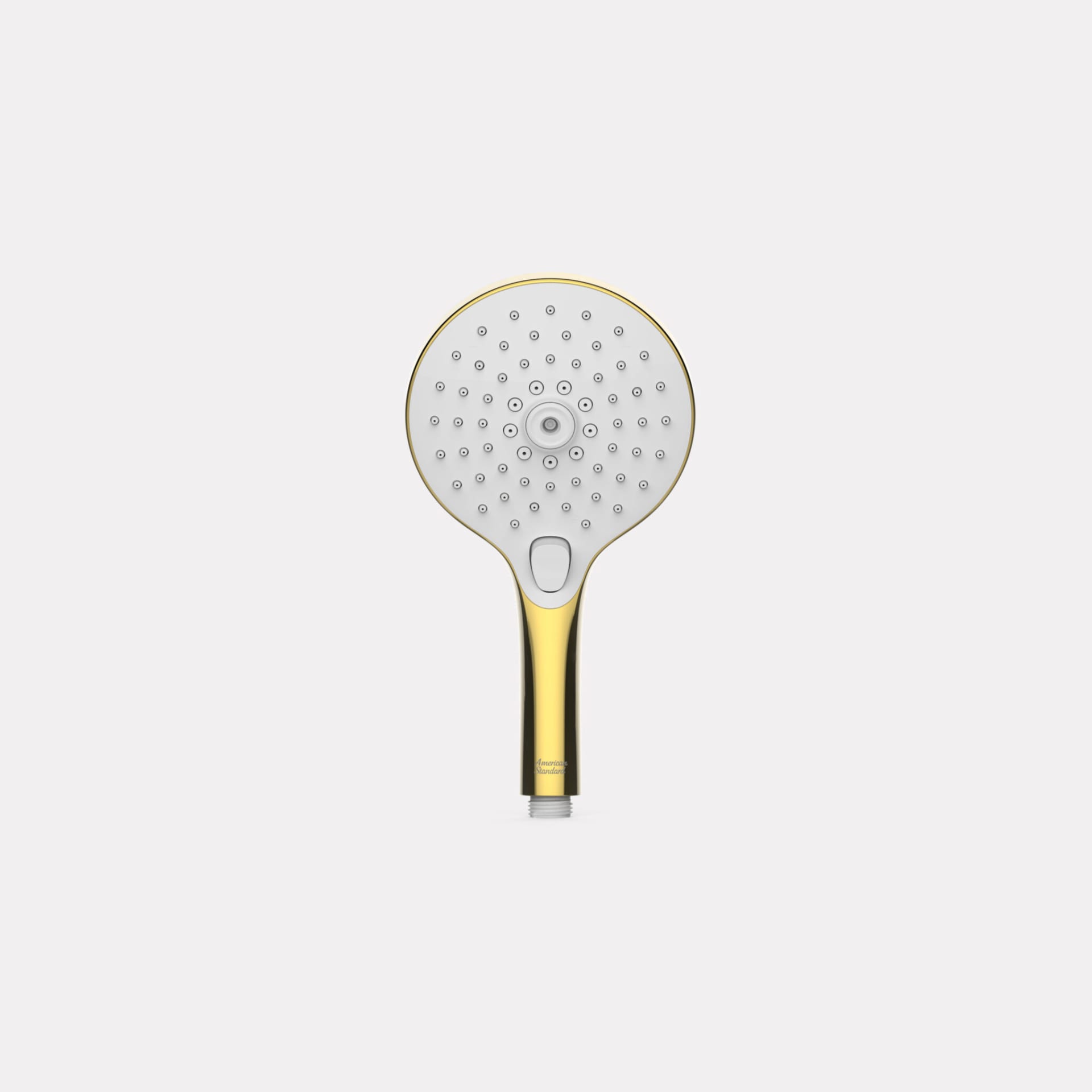 American Standard RainClick 130 Round 3-Function Hand Shower - Cool Sunrise