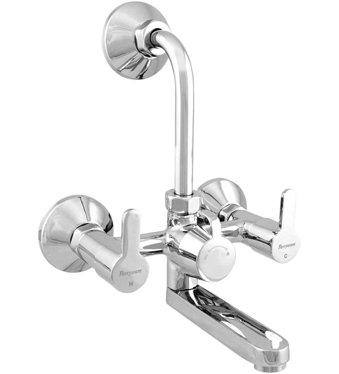 Parryware CLARET Chrome Wall Mixer 2 in 1