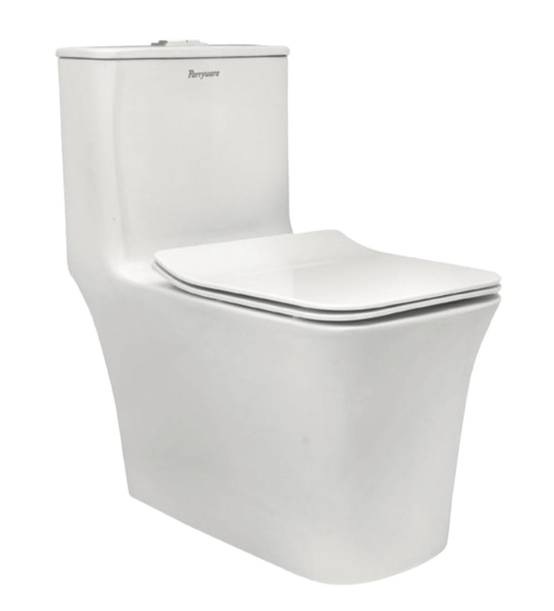 Parryware INSLIM Rimless Single Piece WC with UF Seat Cover
