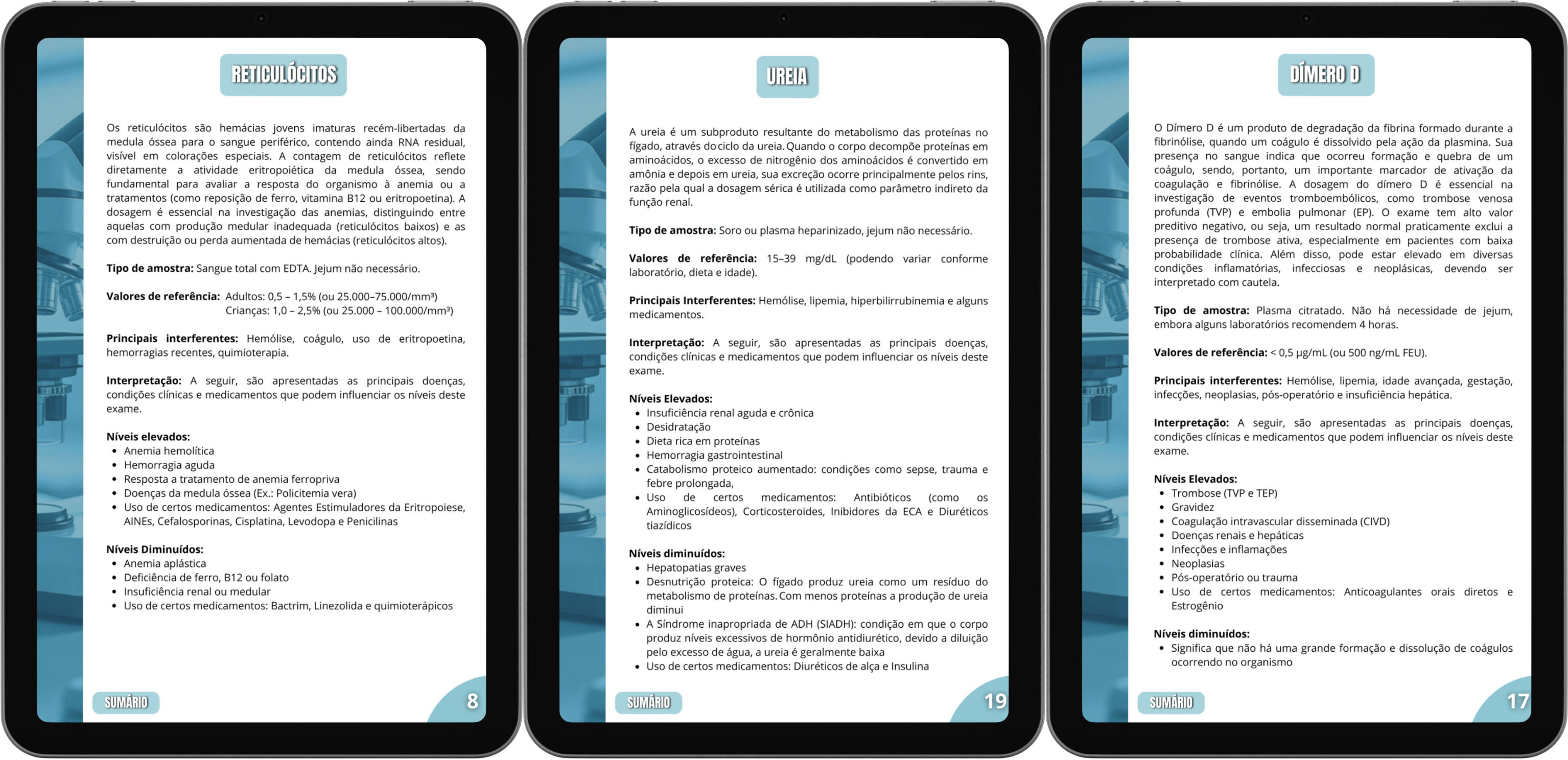 Guia de Exames Laboratoriais — apresentação adicional
