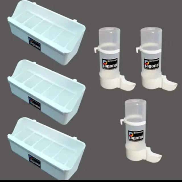 Grill feeder +drinker (combo of 3) by Petmaza