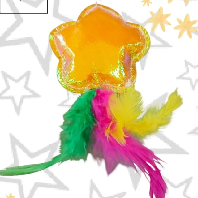 Cat toy catnip w/star cp-4002 by Canine product