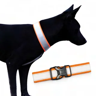 3M REFLECTOR WATER PROOF DOG COLLAR by Petmaza