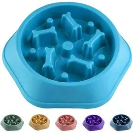 SLOW FEEDER DOG BOWL by Petmaza
