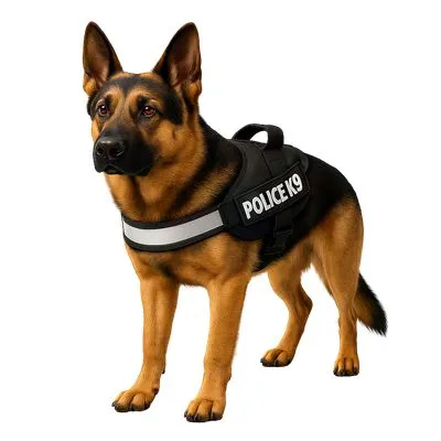 POLICE K9 HARNESS (S) by Petmaza