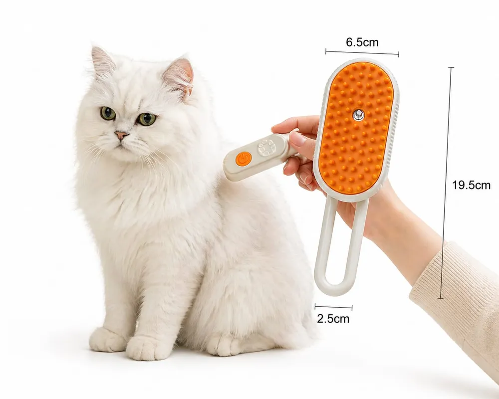 Massage brush by Petmaza