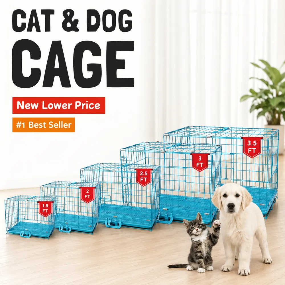 DOG AND CAT CAGE by Petmaza