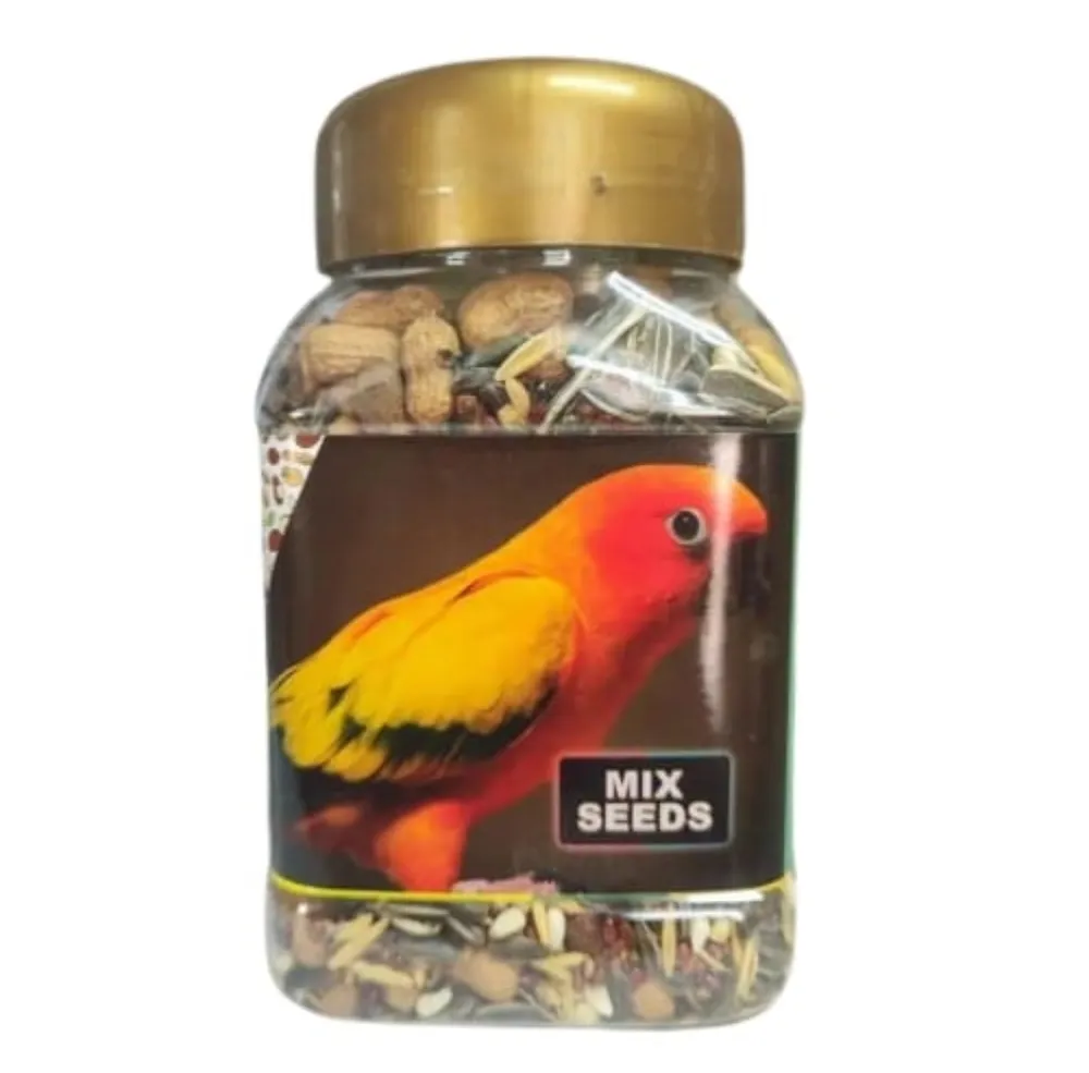 Imported Seed Mix (500g) – For Conures, African Grey & Large Parrots by Petmaza