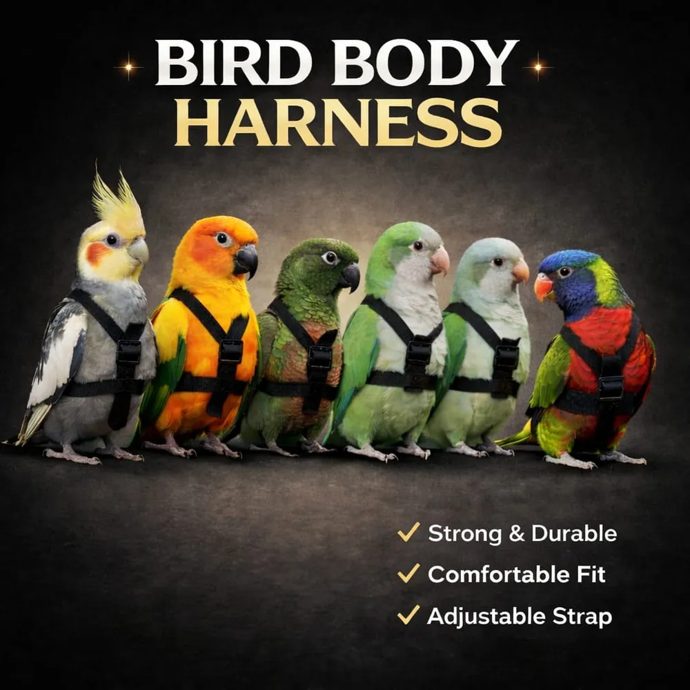 BIRD BODY HARNESS by Petmaza