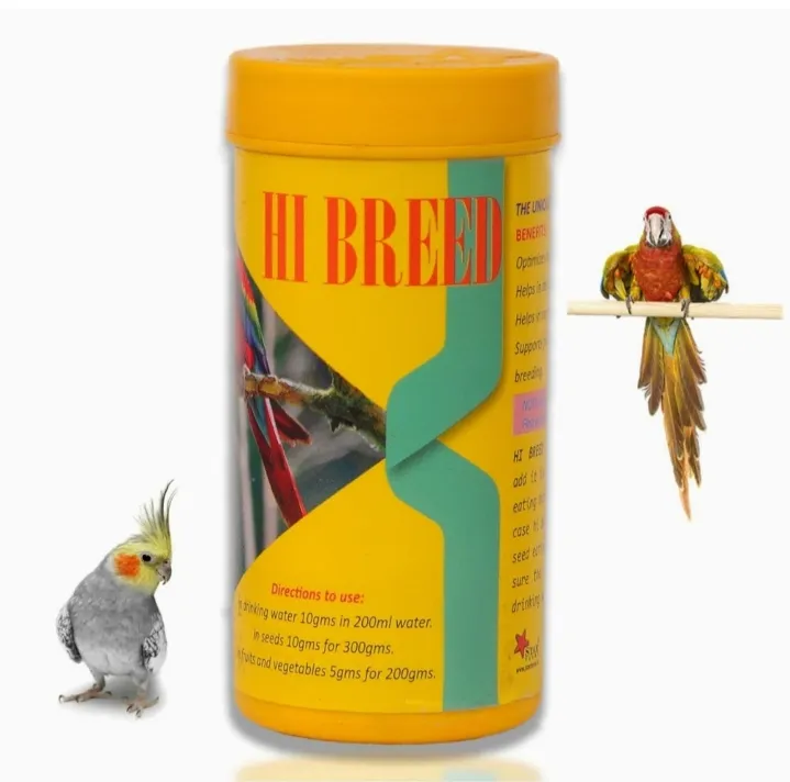 Hi Breed – Bird Breeding Support Supplement (100g) by Petmaza