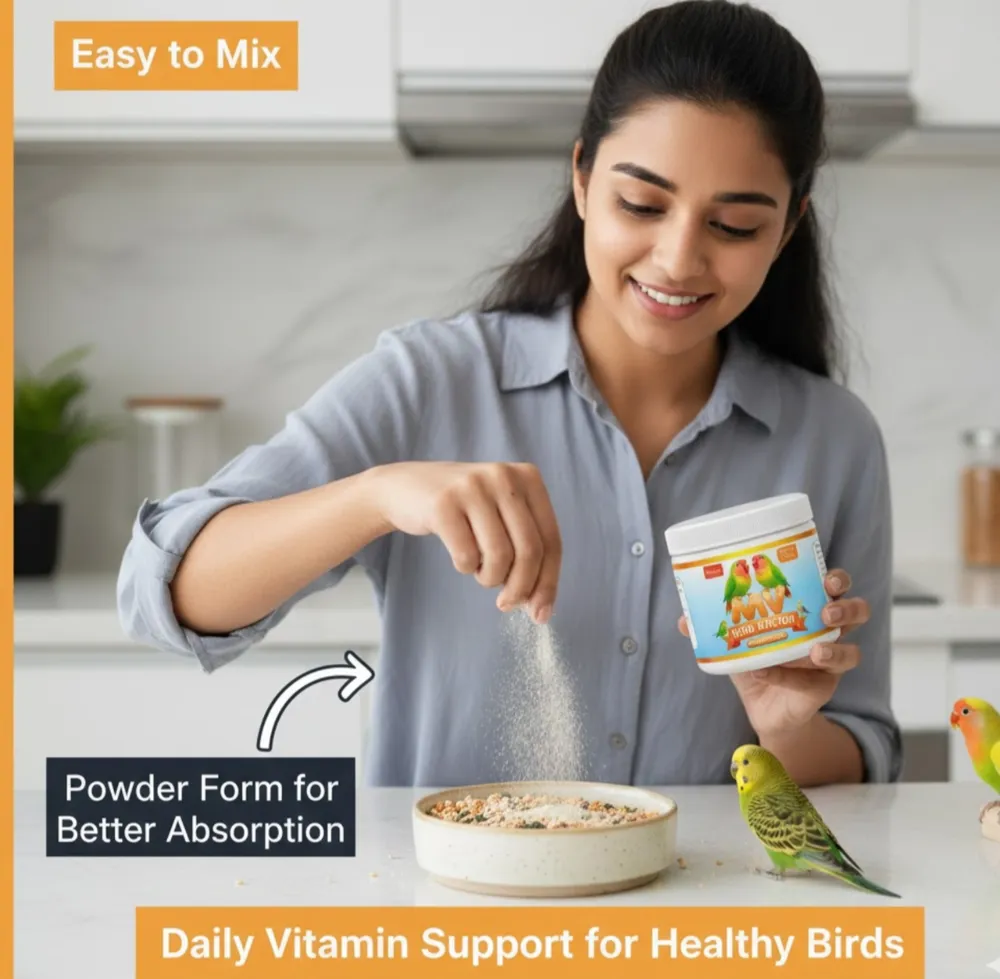 HORMIS Bird Doctor Multivitamin Powder for Birds 100g by Petmaza