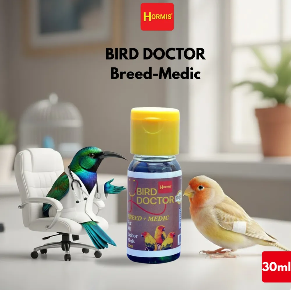 Bird Doctor Breed-Medic 30ml |  Liquid  Supplement for Finches, Budgies & Indoor Birds by Petmaza