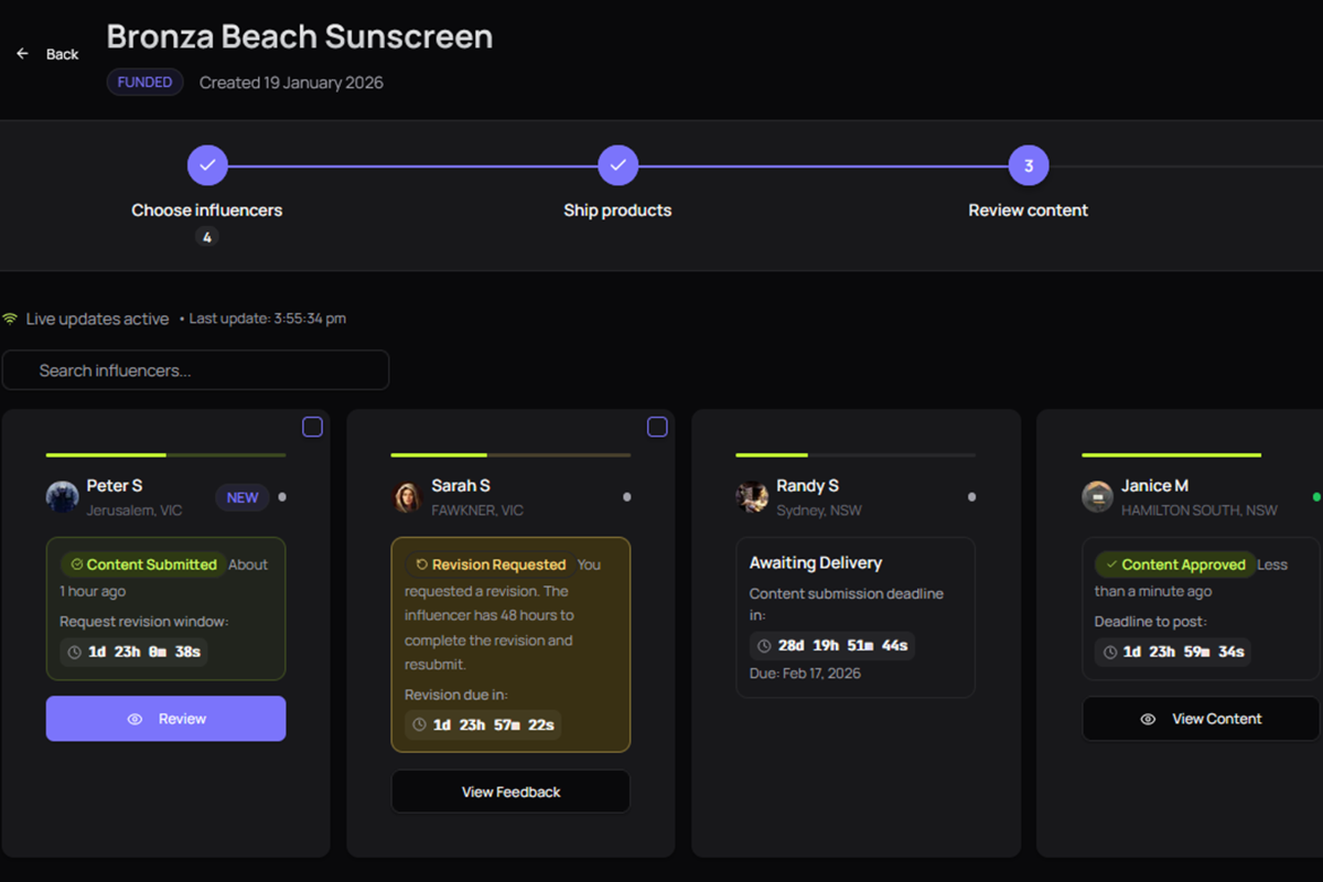Review content screenshot