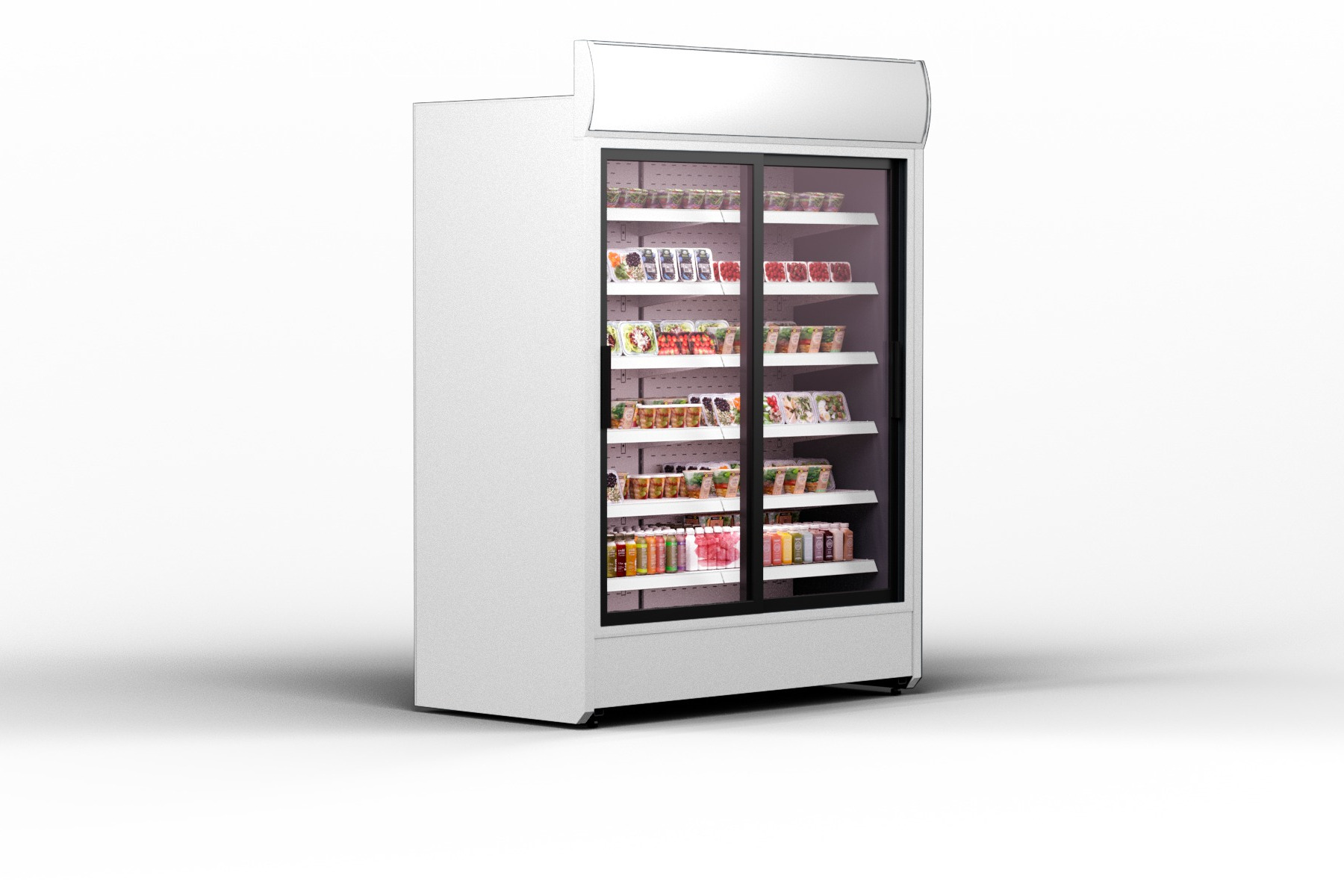 IGLOO KING AT 1310mm Multideck — White RAL 9003