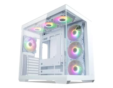 GABINETE VXR EVO BLACK/WHITE 7 FANES